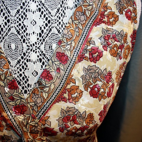 Upcycled NWT silk dress - Picture 2 of 7